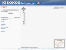 Tablet Screenshot of kisokos.holvan.hu